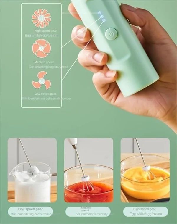 Stainless Steel Milk Frother | خفاق حليب من الفولاذ المقاوم للصدأ